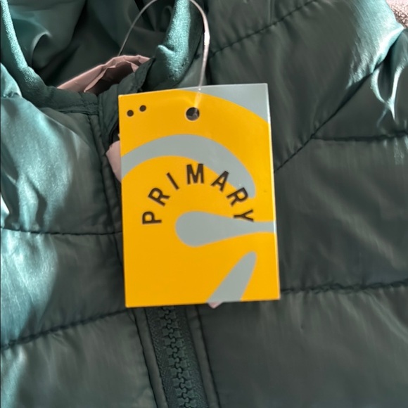 Primary Teal Kids Puffer Jacket - Picture 4 of 5